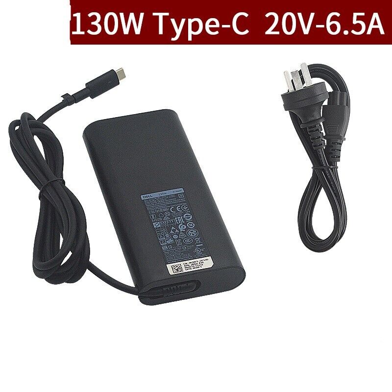 Genuine 130W USB C Adapter For Dell XPS 15 2-in-1 9575 Precision 5530 2in1 5550