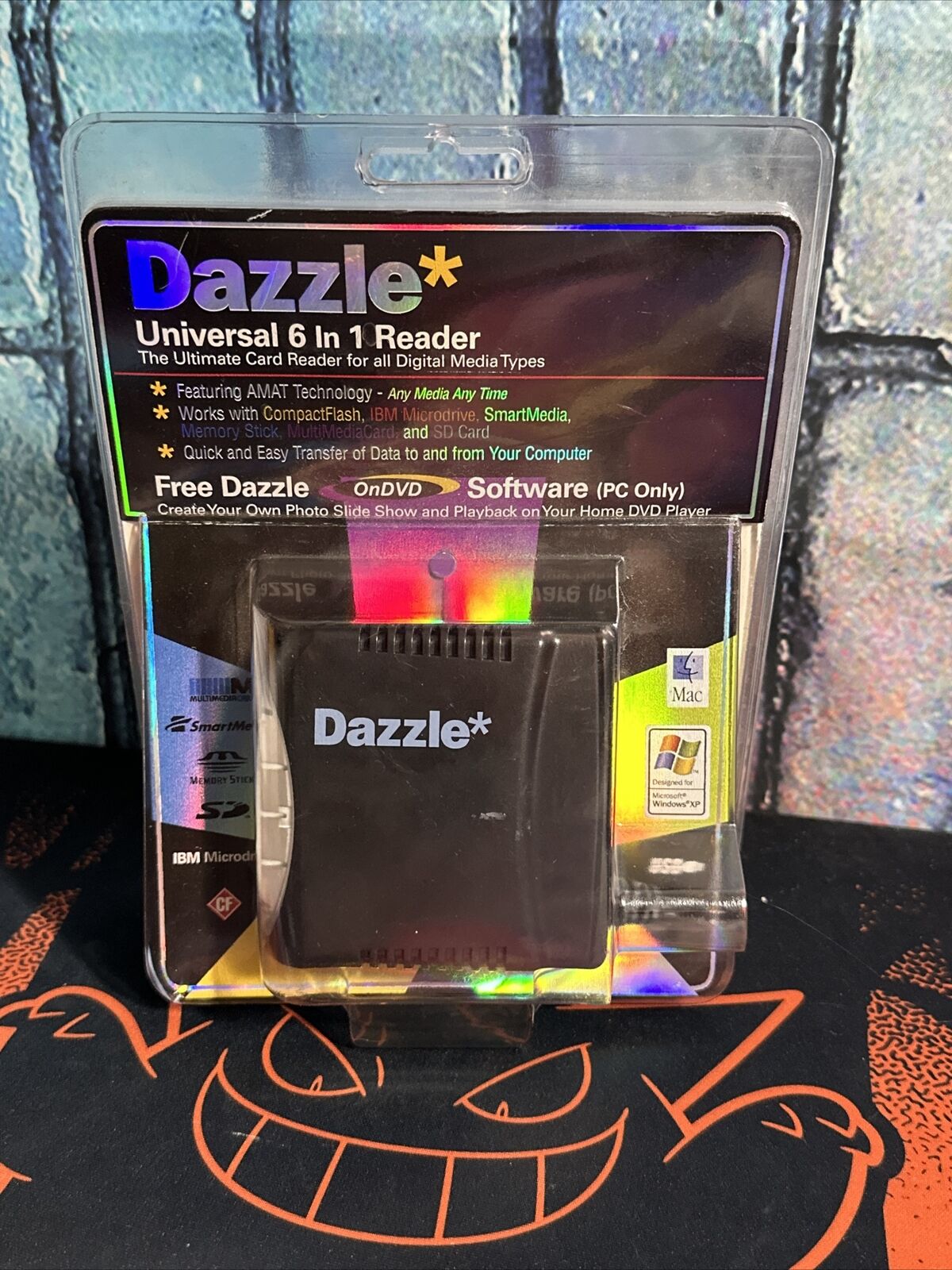 Dazzle Universal Multi Media 6-in-1 Media Card Reader Mac Windows DM-21200 NEW