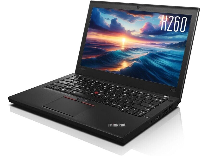 Lenovo ThinkPad X260 Laptop Computer i7 6th Gen. 8GB RAM 256GB SSD Windows Home