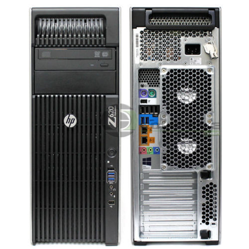 HP Z620 Workstation C8U85UC  Intel E5-2620 2.0GHz/ 8GB RAM /1TB HDD/ Win10