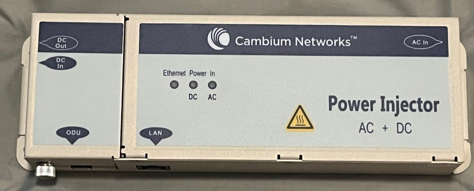Cambium Networks PTP 650 E100109C G AC + DC Enhanced Power Injector