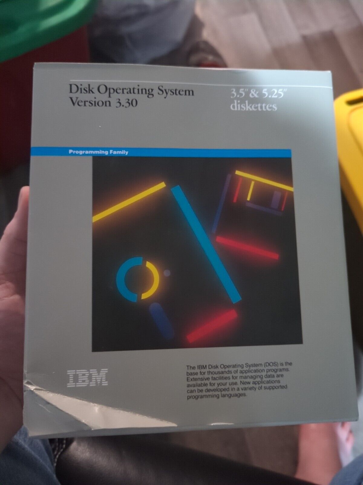 IBM DOS 3.30 Disk Operating System 1987: 1st Edition / 5.25 Software Disks Clean