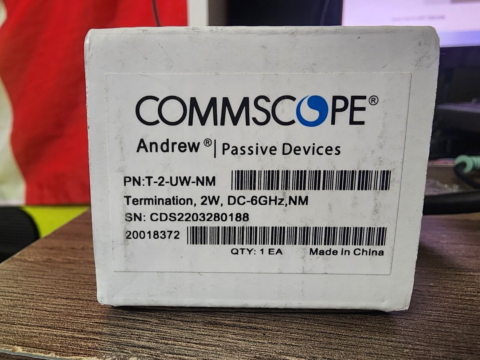 Commscope T-2-UW-NMT-25-DM 20018372 Termination Load 0–3000 MHz ((NEW))