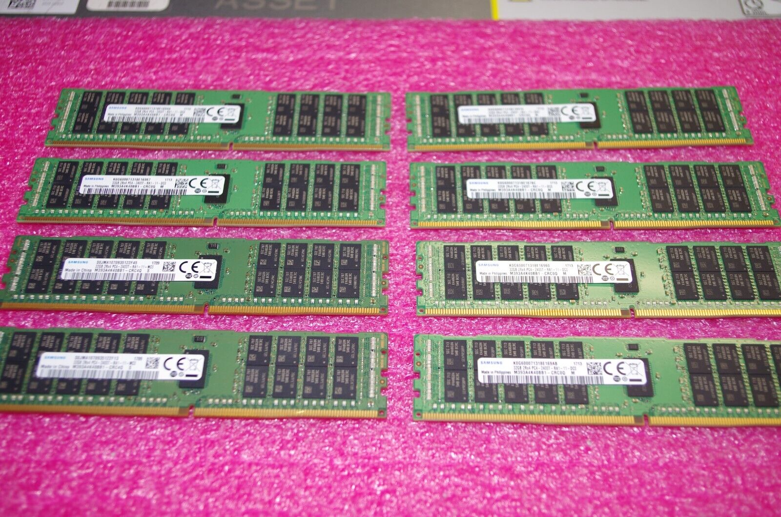 Kit Lot 256GB 2400T 2400mhz  DDR4 ECC Registered RAM Memory for Dell R730 R630