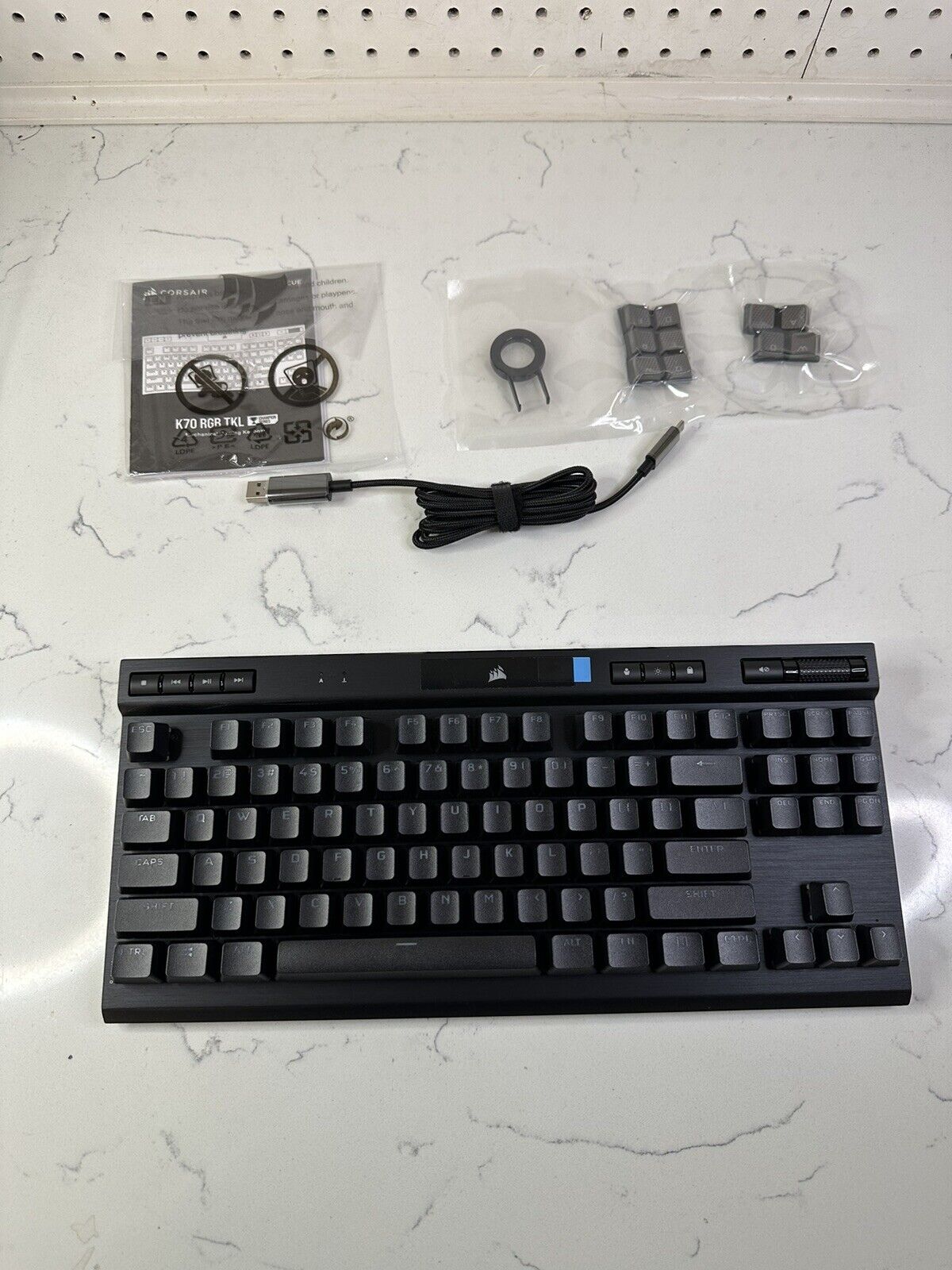 Corsair K70 (CH-9119014-NA) RGB Champion Series  Gaming Keyboard Open Box