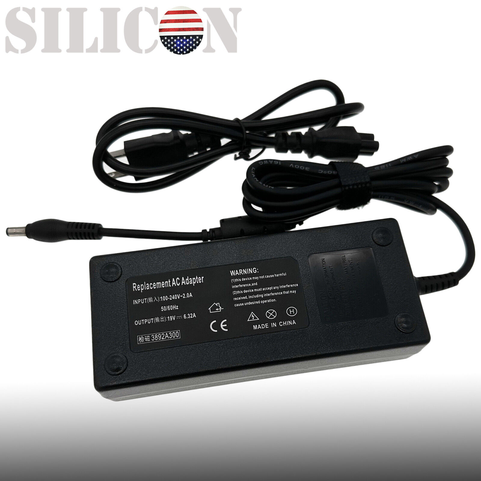 120W AC ADAPTER CHARGER POWER FOR LENOVO IDEAPAD Y560 Y560D Y560P Y570 LAPTOP