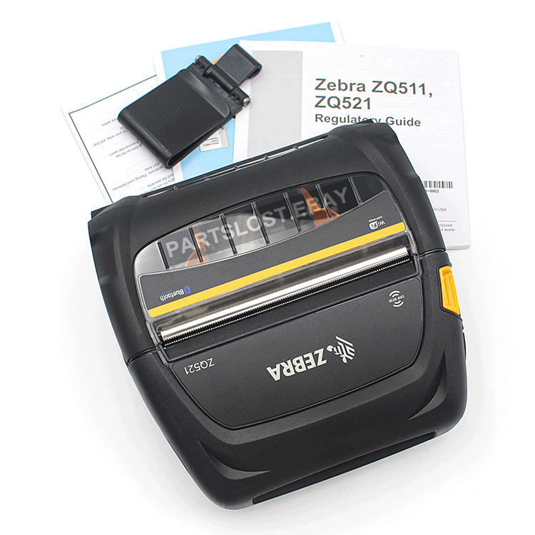 NEW GENUINE Zebra ZQ521 Portable Thermal RFID Barcode Printer ZQ52-BUE0000-00