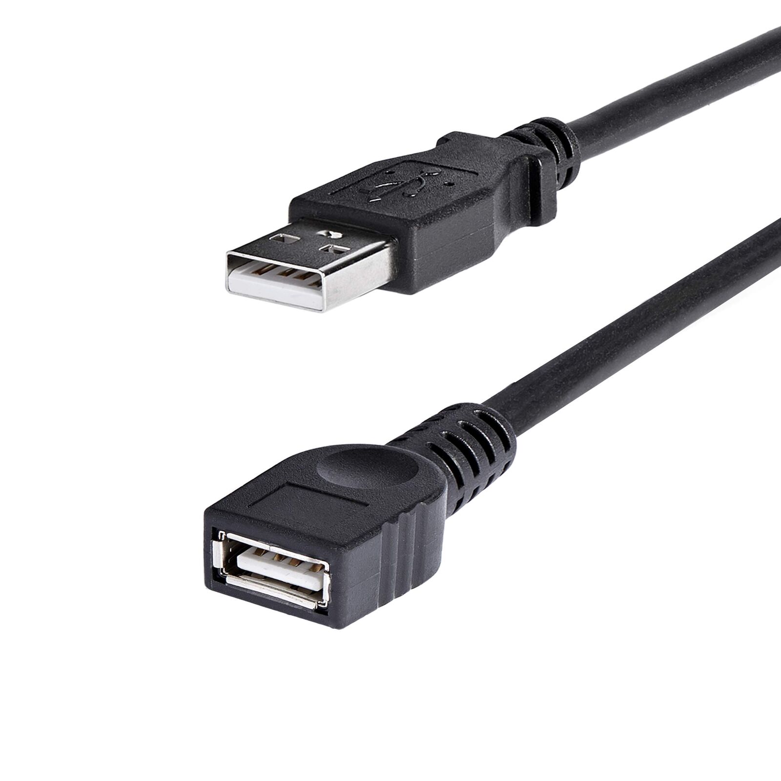 STARTECH.COM 6 Ft Black USB 2.0 Extension Cable a to a - M/F - 6Ft USB 2.0 Exten