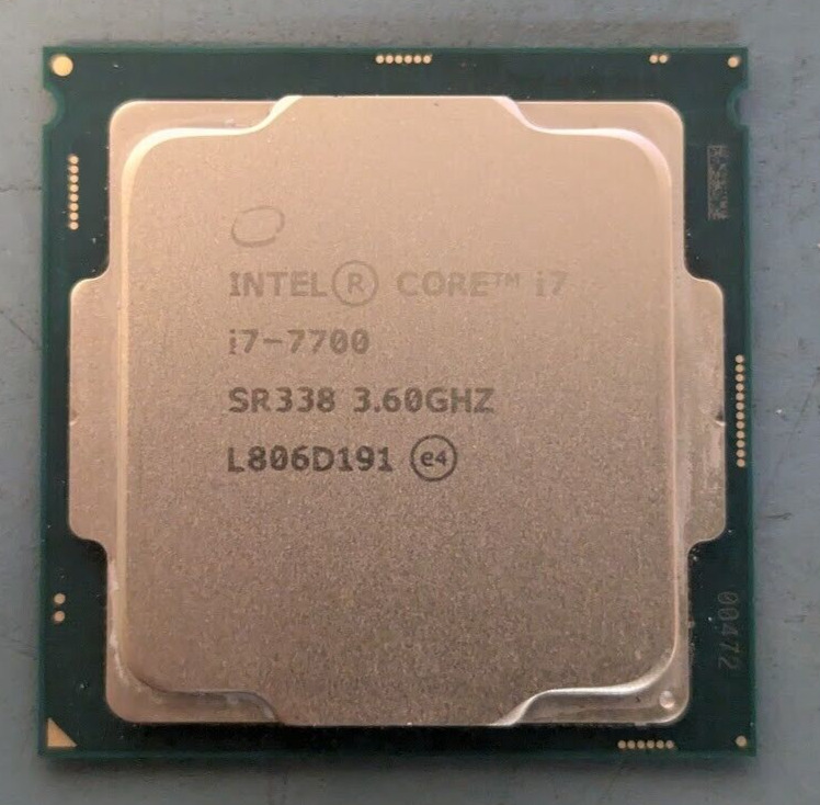 Intel Core i7-7700 Processor CPU SR338 3.6GHz 8MB LGA1151