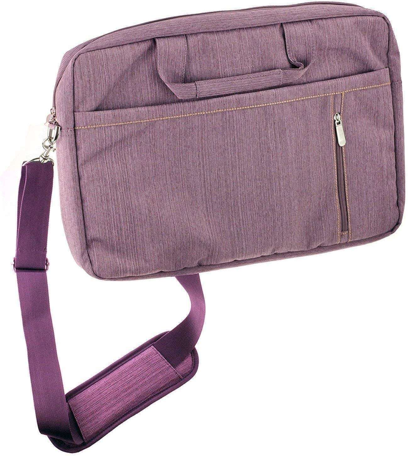 Navitech Purple Laptop Bag For MSI Prestige 15 - A12S 15.6\