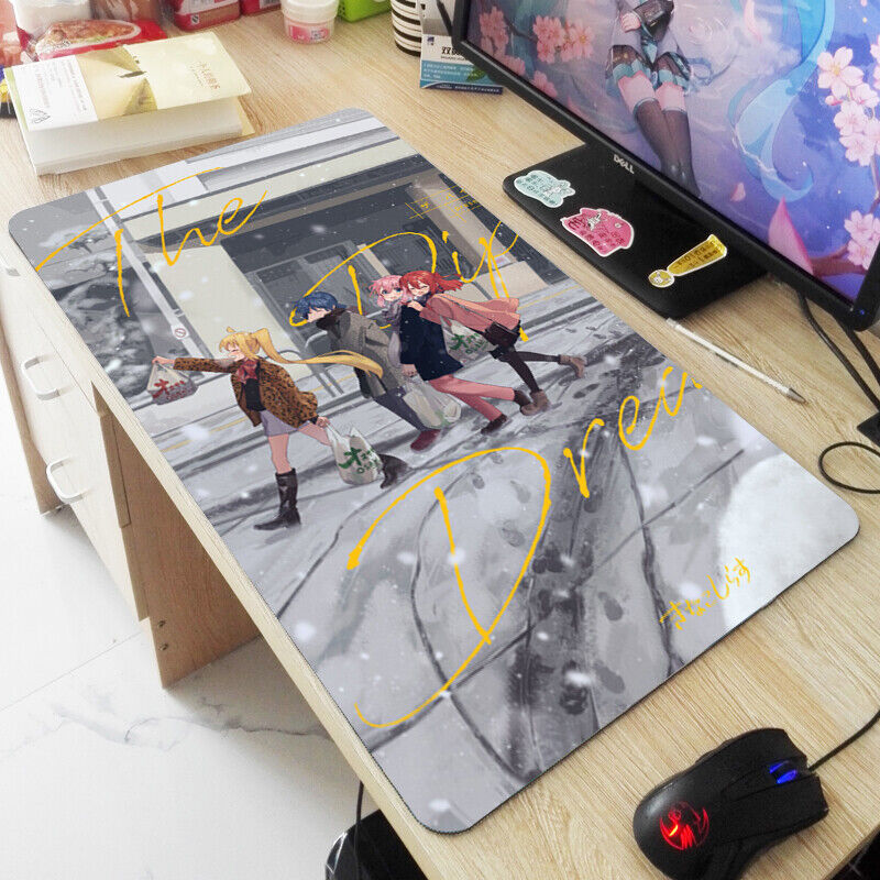 40x70cm Anime Bocchi The Rock HD GAME Mouse Pad Table Play Mat Cosplay R19