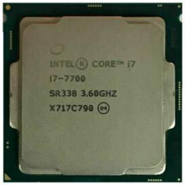 Intel Core i7-7700 SR338 3.60GHz 8MB Quad Core LGA1151 Processor CPU