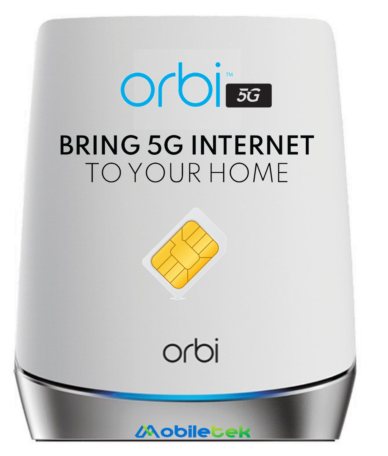 NETGEAR Orbi NBR750 5G | 4G WiFi Mesh 6 FACTORY UNLOCKED SIM CARD ROUTER