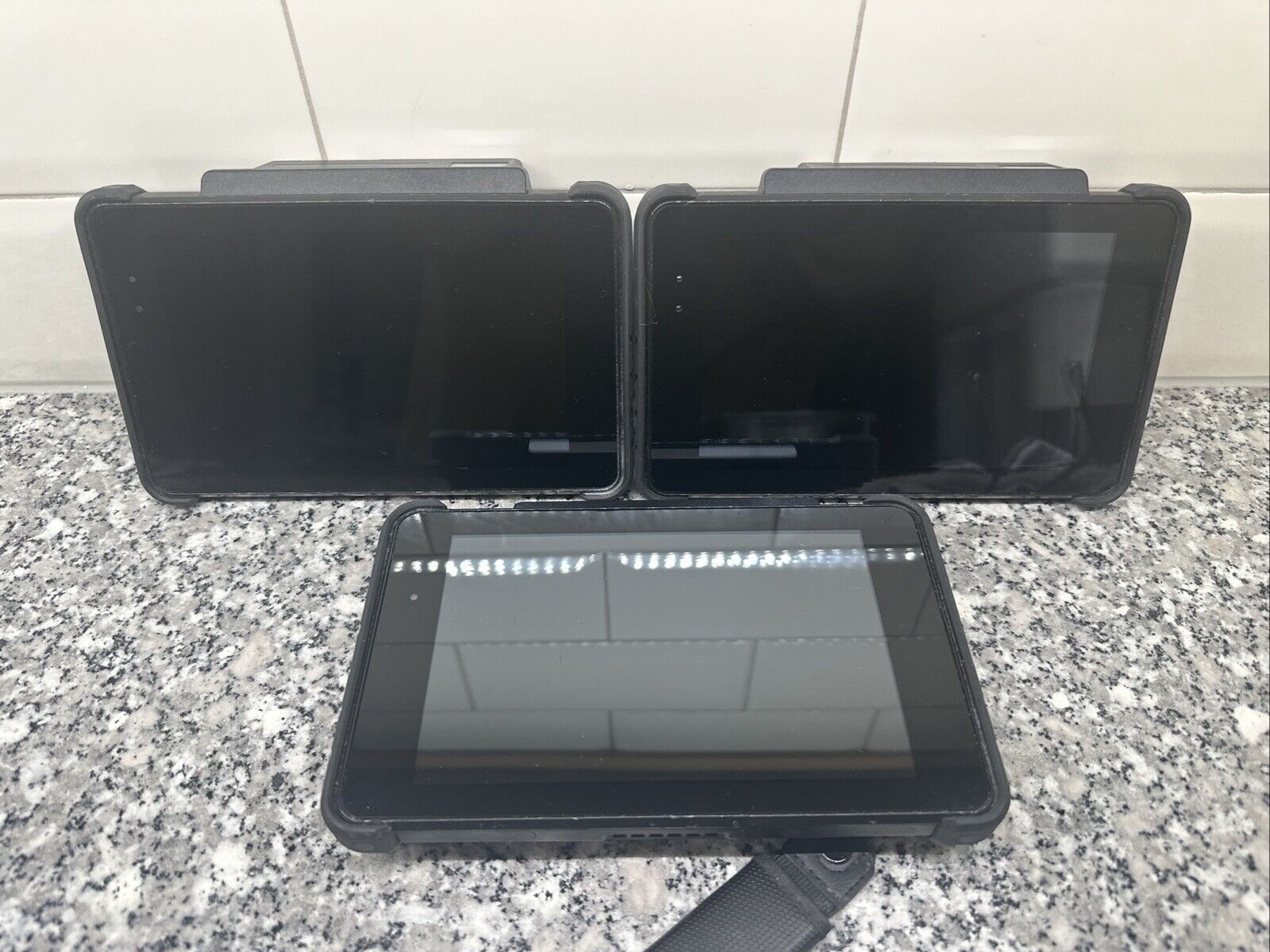 Lot Of 3 Dynamic Touch Quest 7 Retail Pos Tablets - UNTESTED