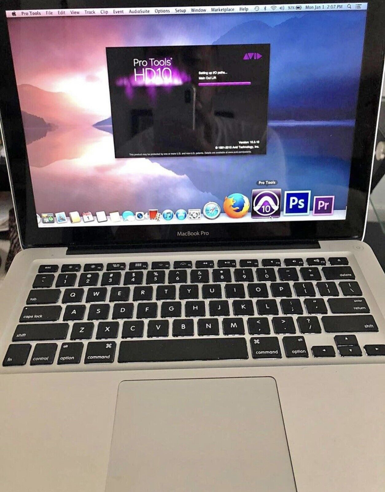 MacBook i5 13 Protools Fl Studio Without Charger