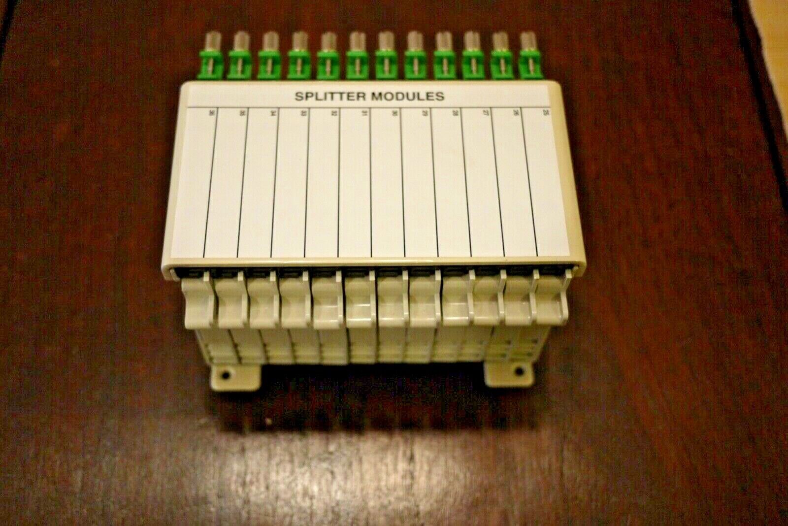 COMMSCOPE Fiber Optic Splitter Module Compartment (Holds up to 12 Splitters)