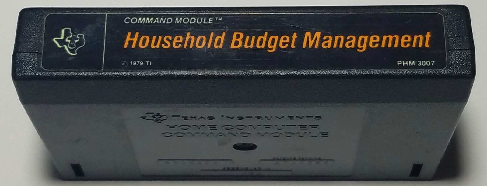 TI 99/4A Command Module: Household Budget Management - Cart Only