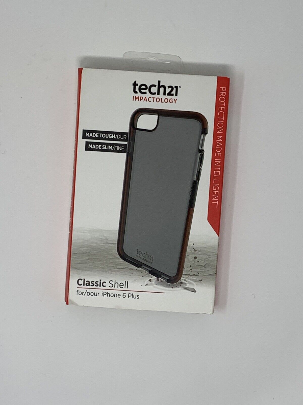 **BRAND NEW** Tech21 Classic Shell Case for Apple iPhone 6 Plus - Smokey