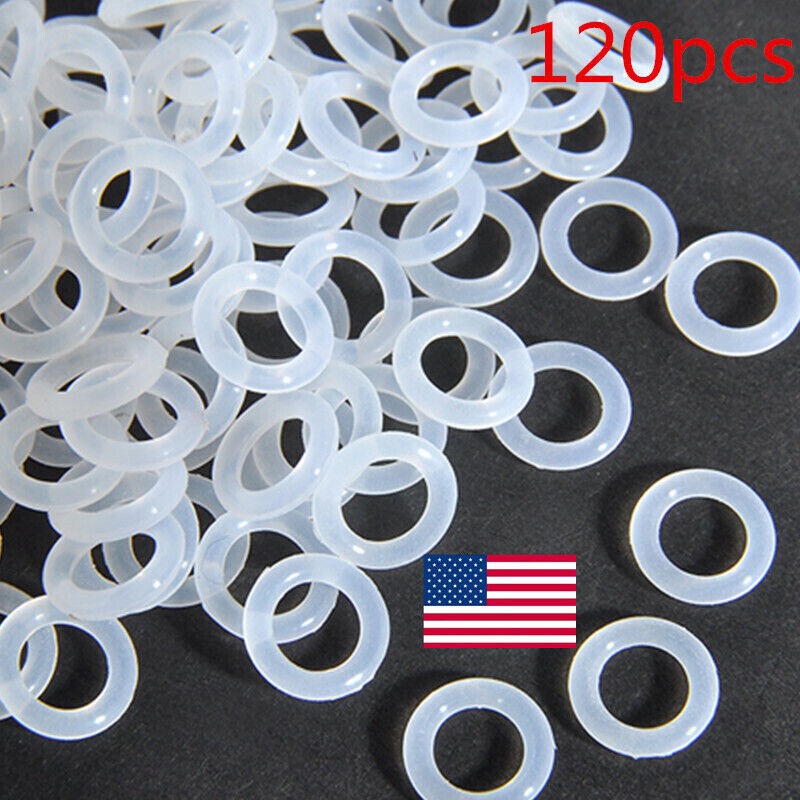 120x Mechanical Keyboard O-Rings Noise Dampening for Cherry MX Style Keycaps 