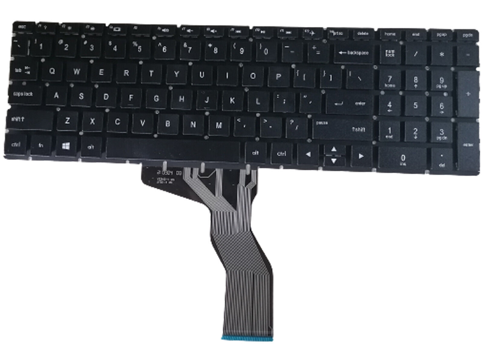New Black Keyboard For HP 15-bs212wm 15-bs234wm 15-bs244wm 15-bs289wm Series