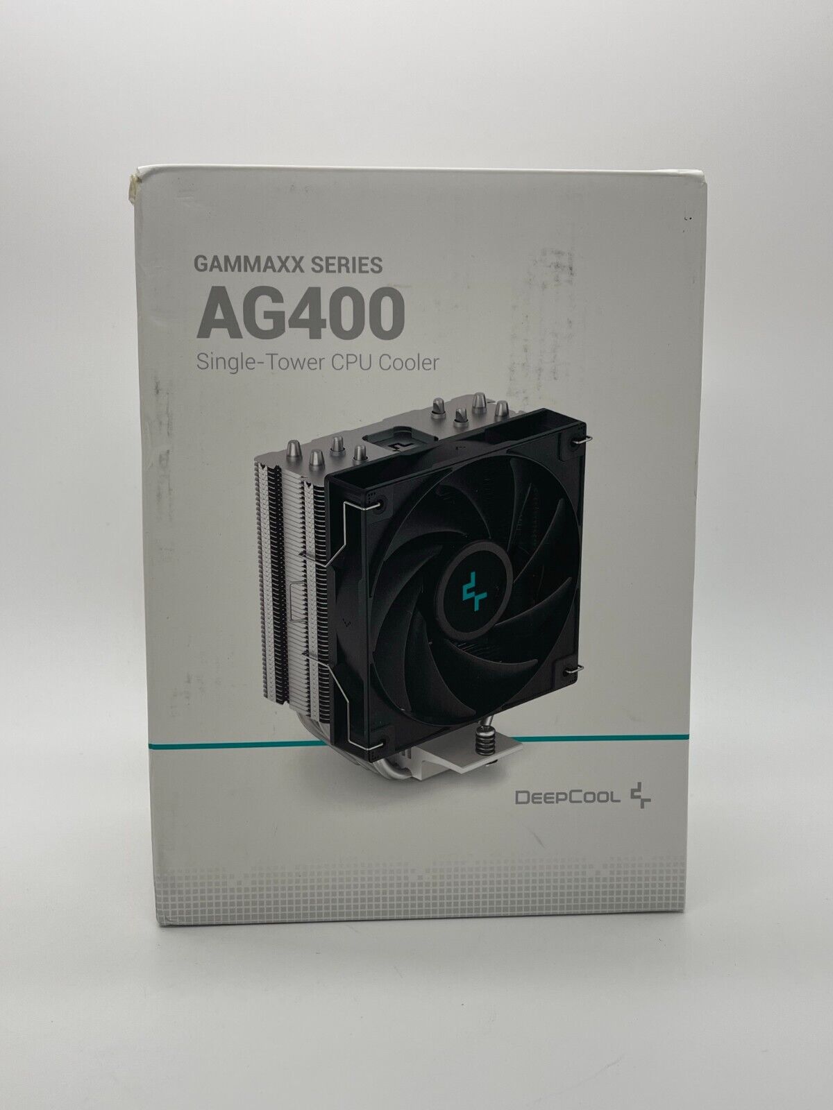 DeepCool GAMMAXX AG400 Single-Tower CPU Cooler, 120mm Fan, Direct-Touch Copper