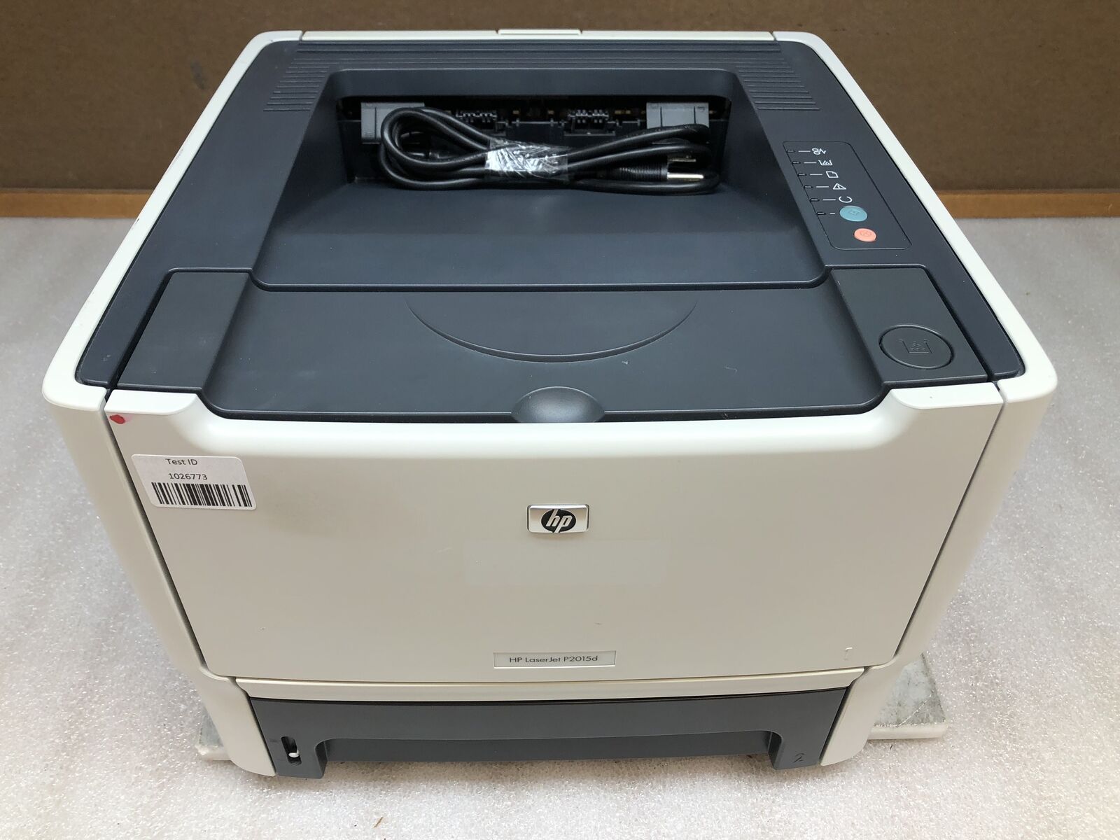 HP LaserJet P2015d CB367A Monochrome Laser Printer w/TONER & 53K Pgs --TESTED