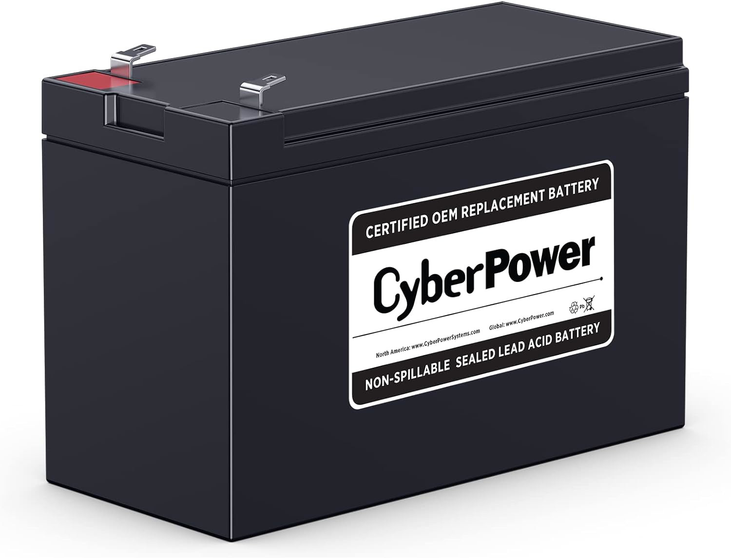 CyberPower RB1270B UPS Replacement Battery Cartridge, Maintenance-Free, User Ins