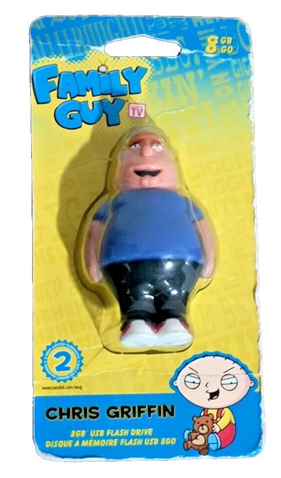 Family Guy Peter Griffin 8gb USB Flash Drive BRAND NEW