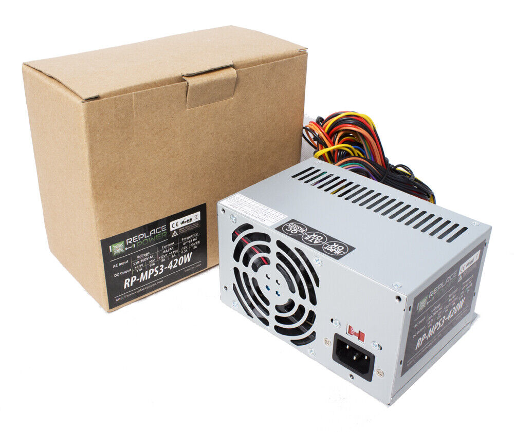 Replace Power Supply for Antec PP-412x SP-350 SP-400 ATNG AT-250S 400w