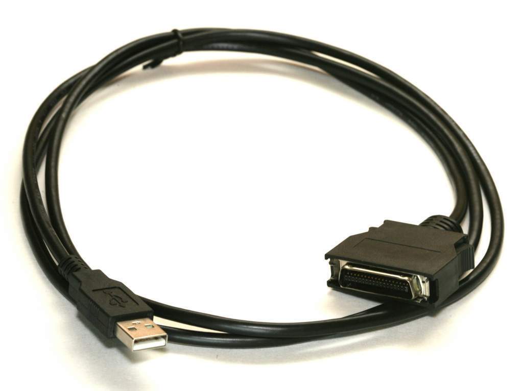 USB Printer IEEE-1284 Cable 5FT with HPCN36 Half Pitch Centronics 36