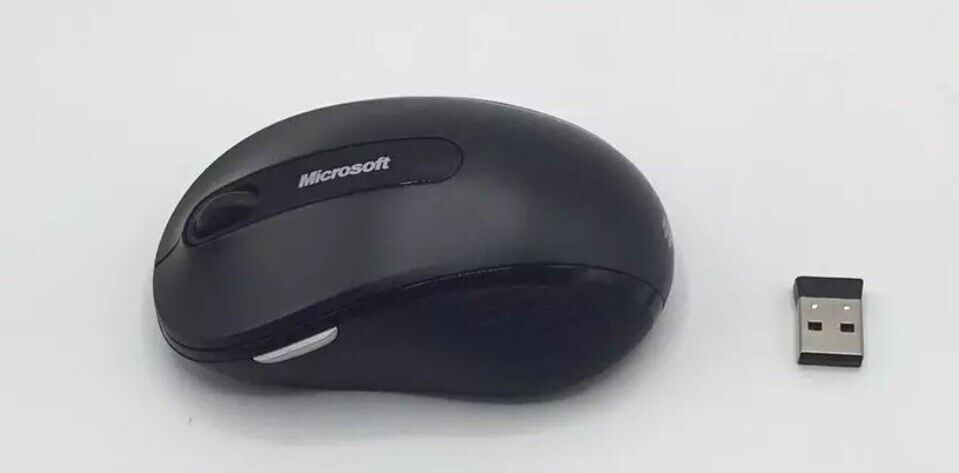 Microsoft Wireless Mobile Mouse 4000 Graphite D5D-00001 Model 1383