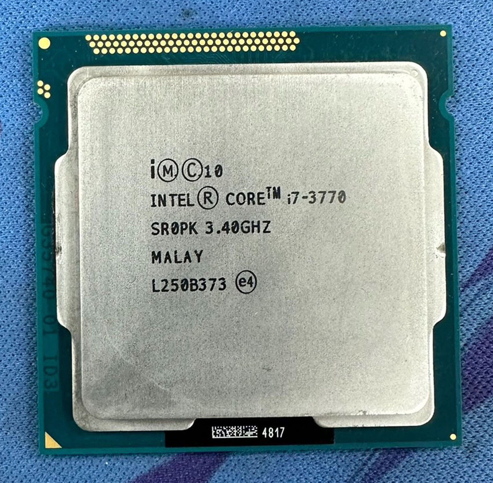 Intel Core i7-3770 SR0PK 3.40GHz 4-core 8MB LGA1150 CPU processor