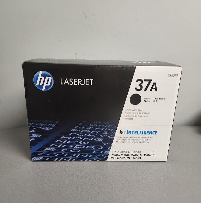 HP CF237A 37A LaserJet Toner Cartridge - Black BrandNew Factory Sealed