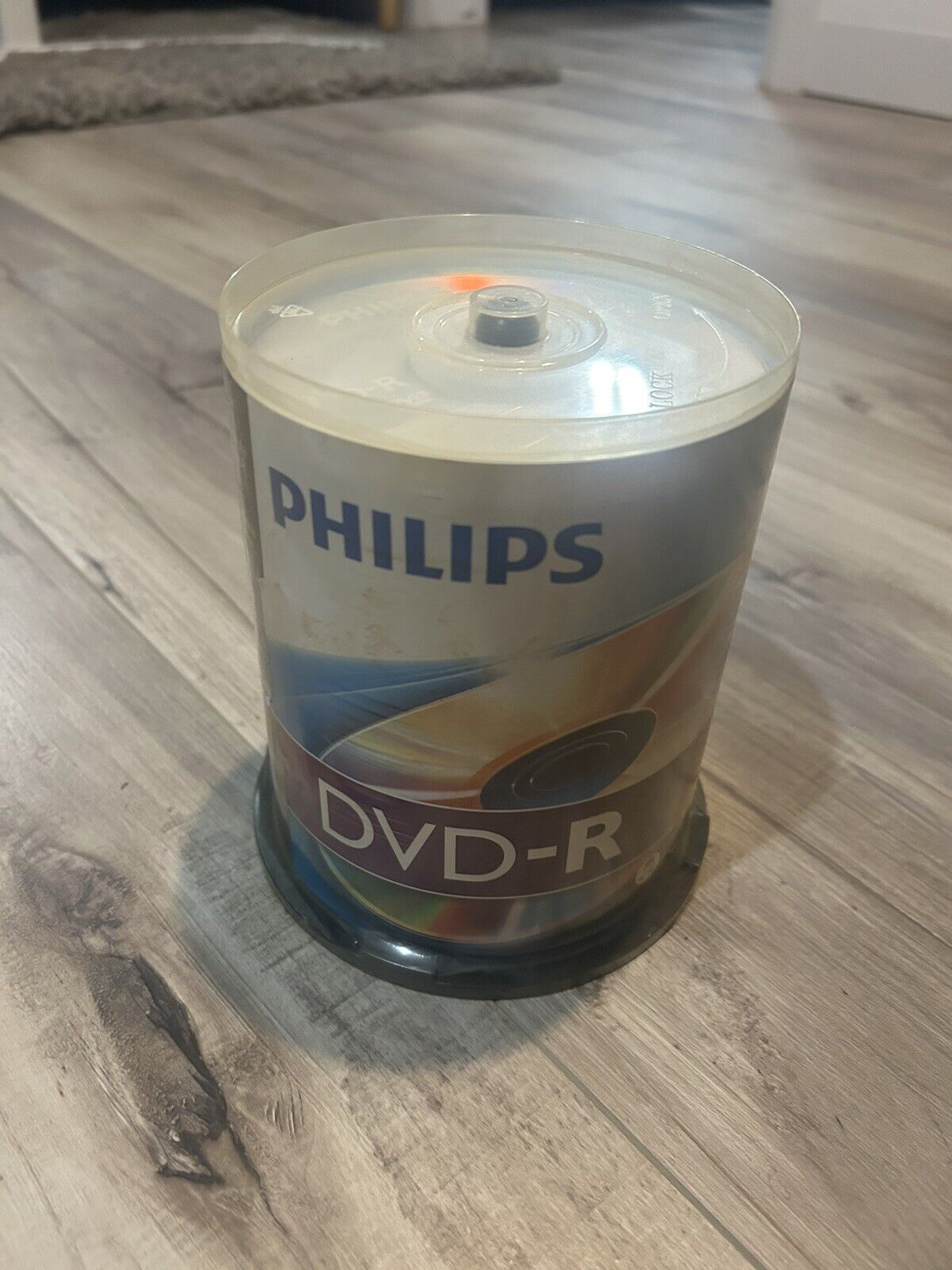 Philips DVD+R 4.7 GB 120 Min 100 Recordable Disc Pack 16X Speed NEW