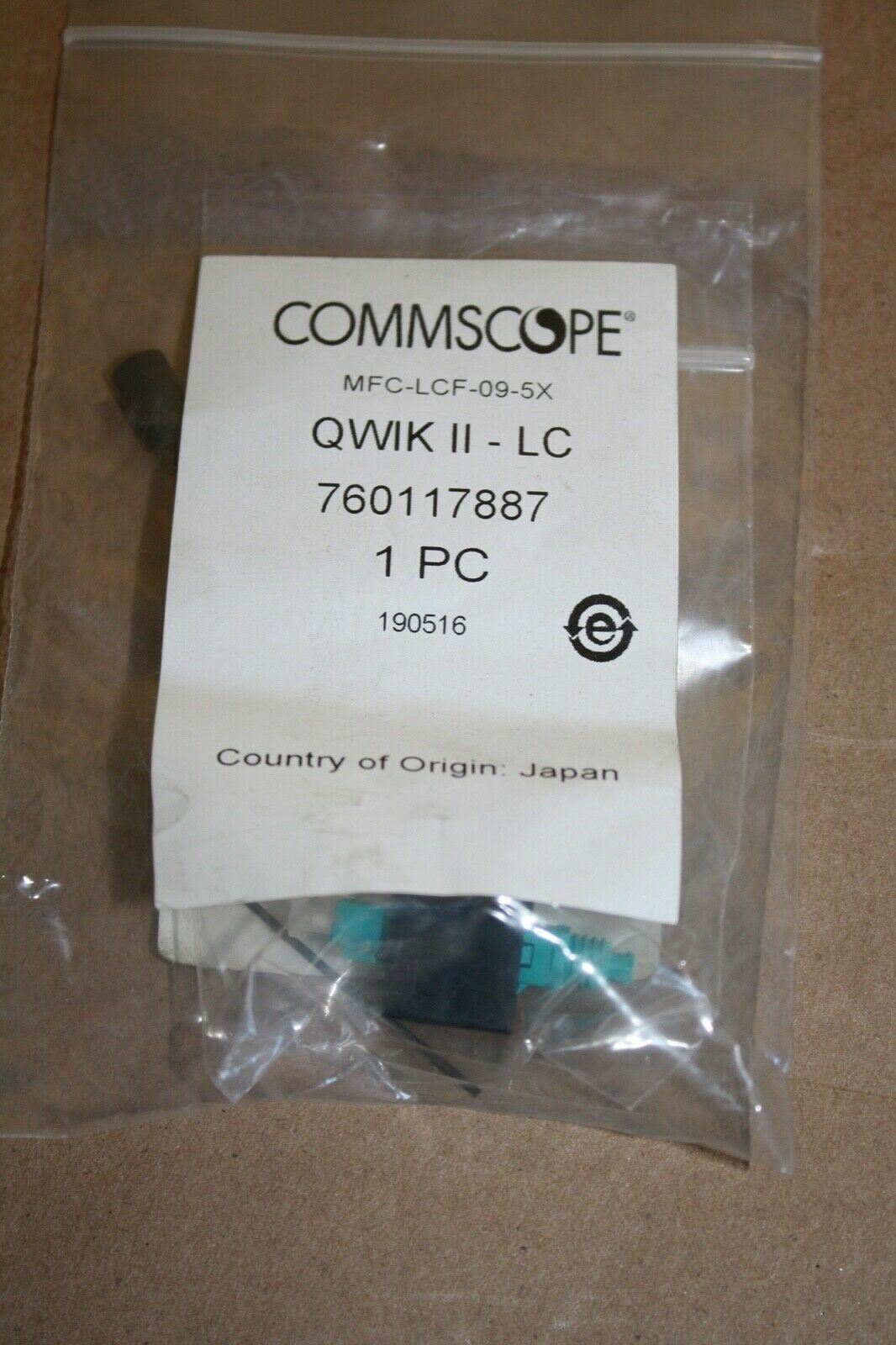 COMMSCOPE MFC-LCF-09-5X QWIK II - LC 760117887