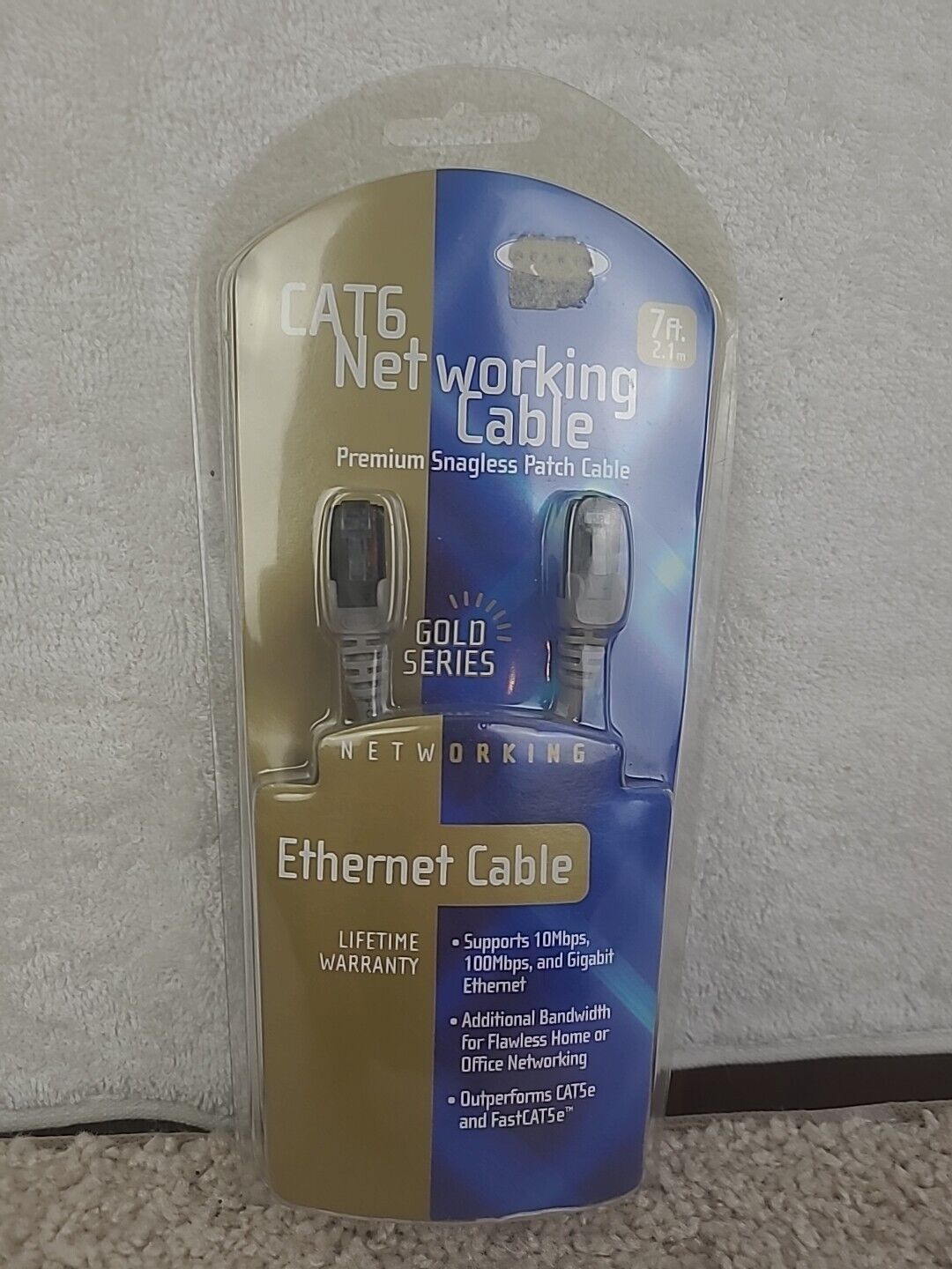 Belkin CAT6 Networking Cable 7 Feet 10 MBPS New