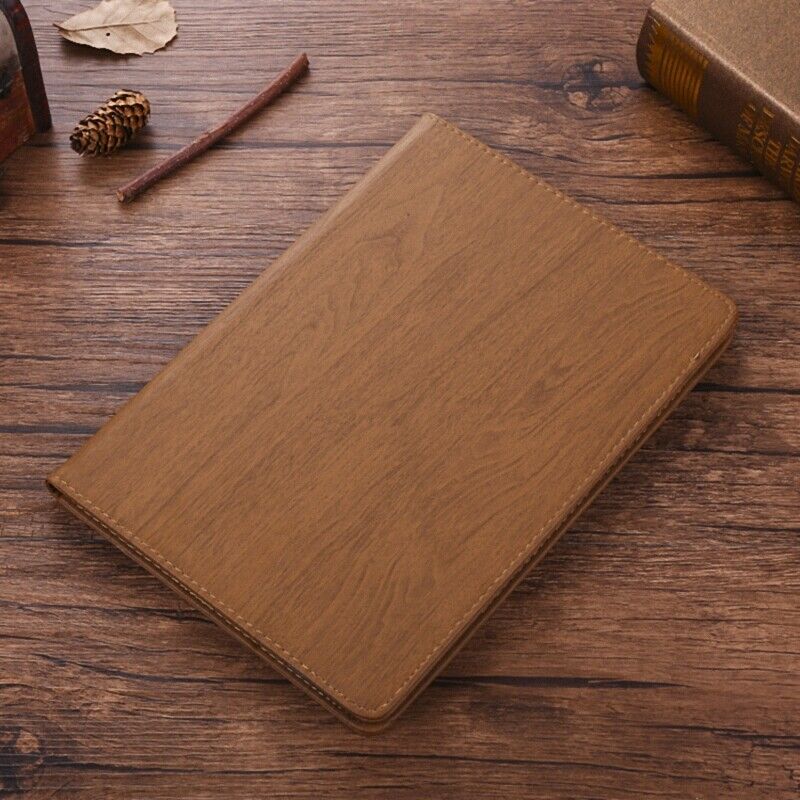 Smart Wooden Pattern Leather Case Cover for iPad 4 5th/6th Gen/Air/Mini/Pro11