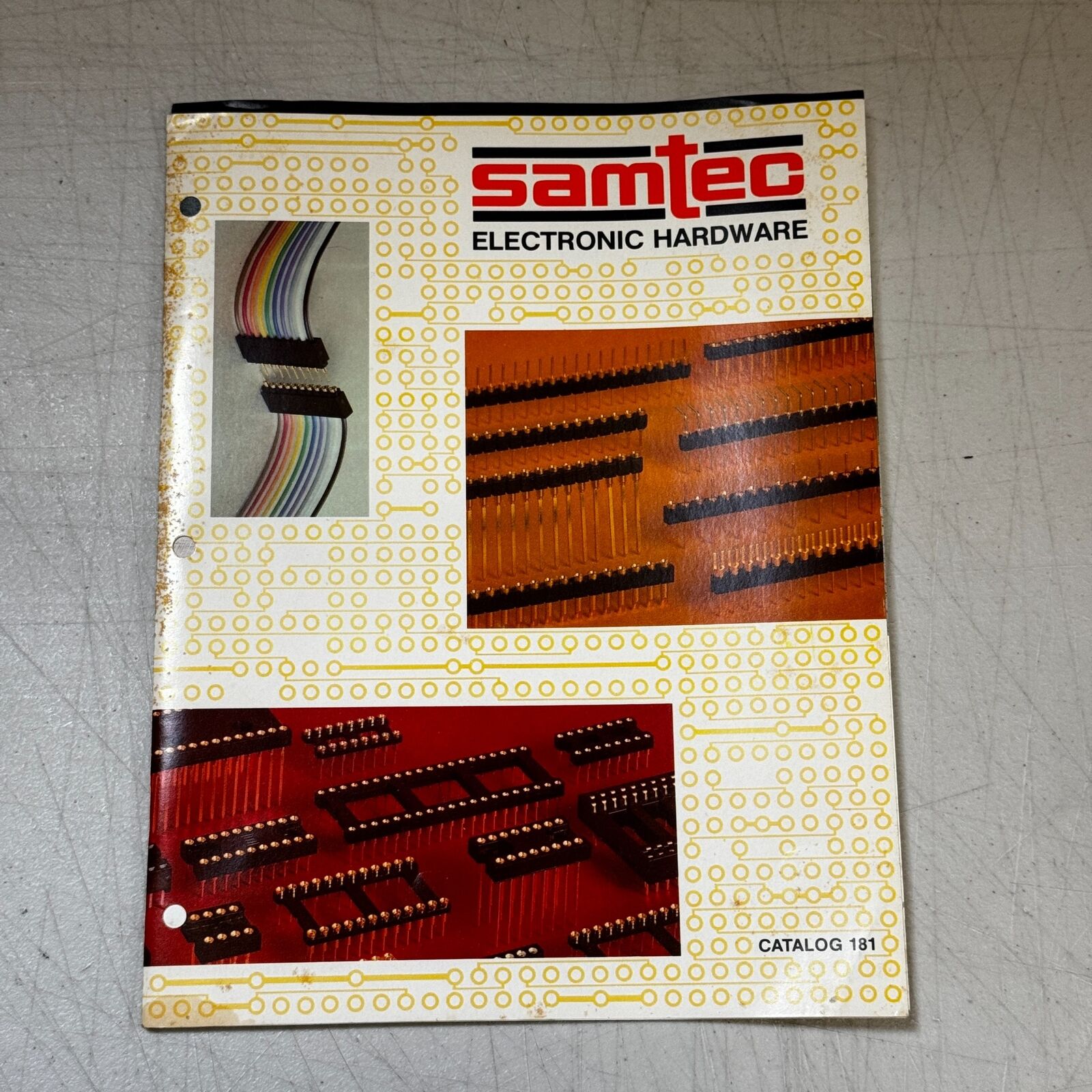 Vintage 1981 SAMTEC Electronics Hardware Computer Parts Catalog Computing