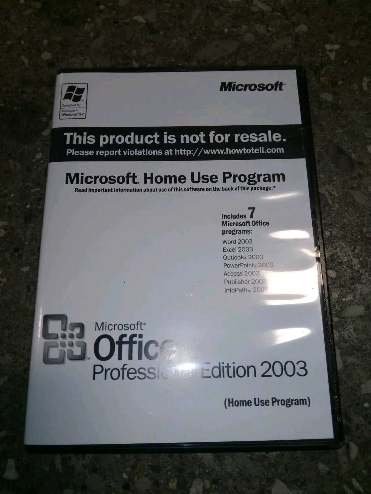 Microsoft Office Professional Edition 2003 Home Use Program W/ Product Key