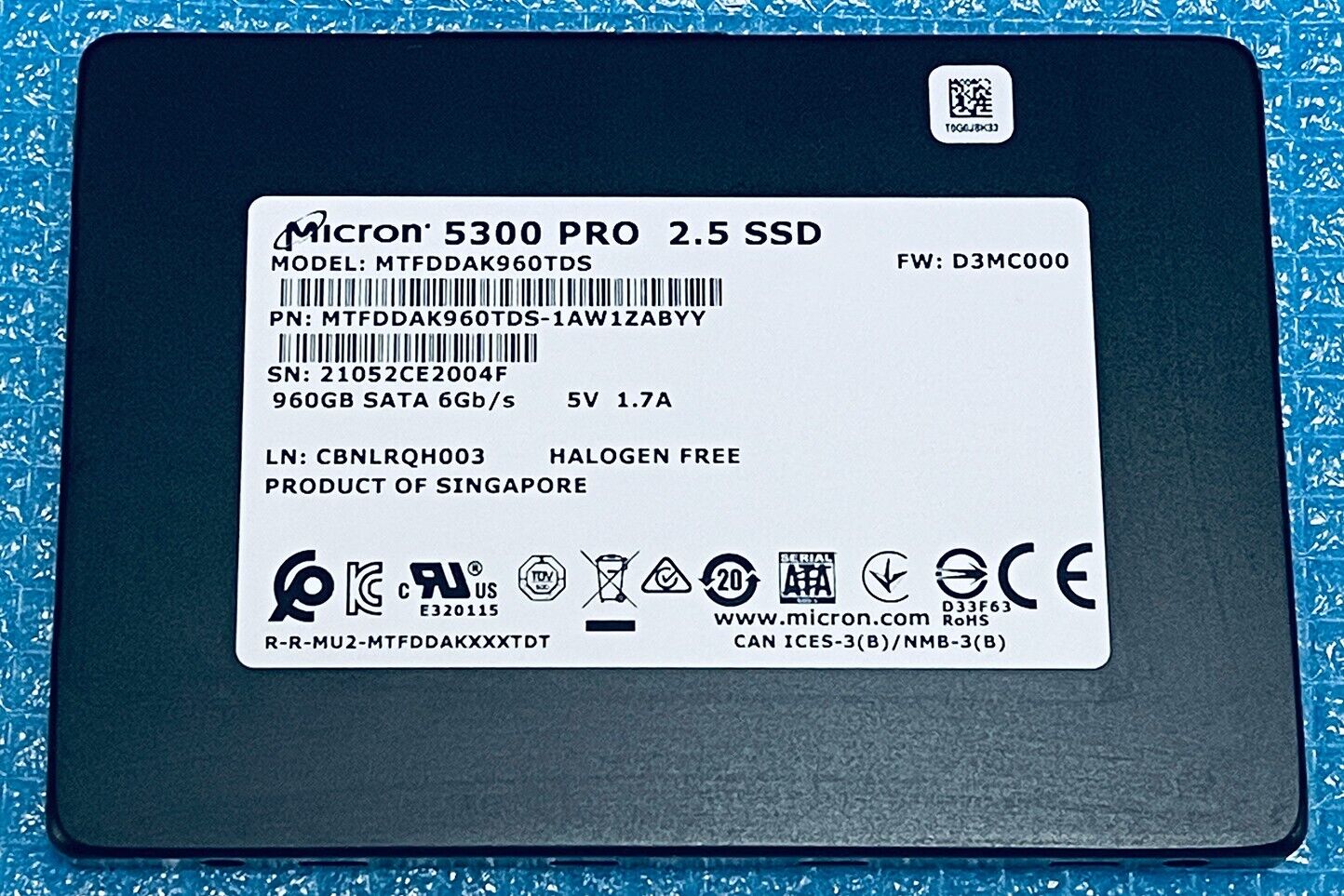 Micron 5300 Pro 2.5