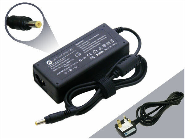 Replacement HP 6720s G6000 GT374EA KM015EA 65W AC Power Supply Adapter Charger