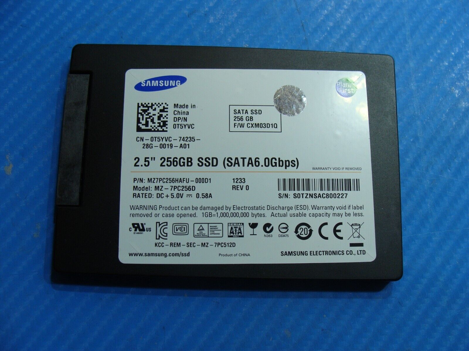 Dell M4700 Samsung 256GB 2.5\