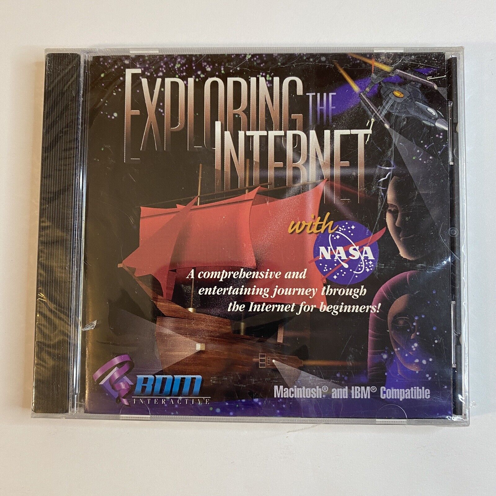 Exploring The Internet with NASA (CD-ROM, 1997, BDM Interactive) Macintosh IBM