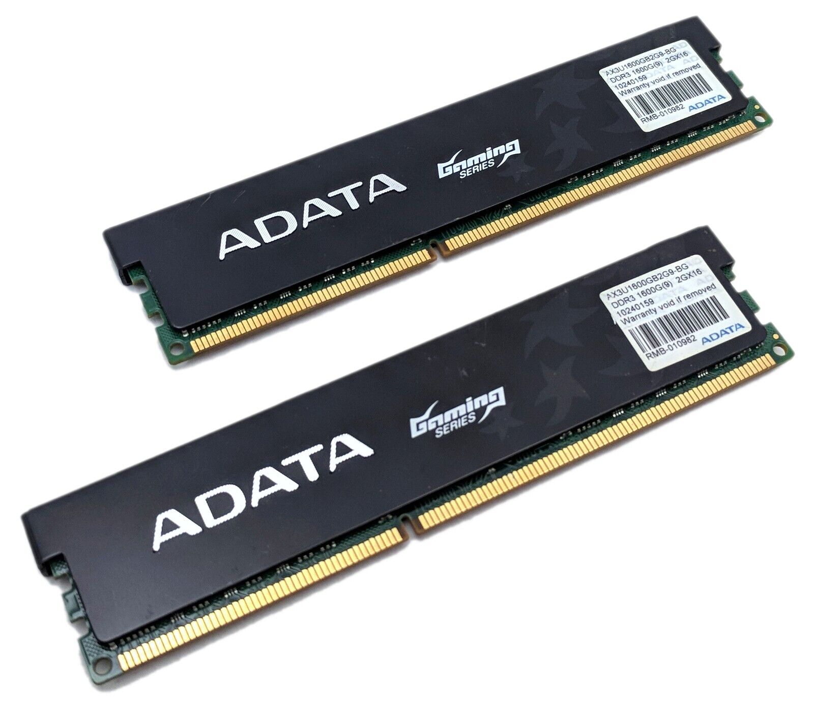 ADATA Gaming Series 4GB Kit (2x2GB) DDR3 1600 MHz PC3-12800 RAM AX3U1600GB2G9-2G