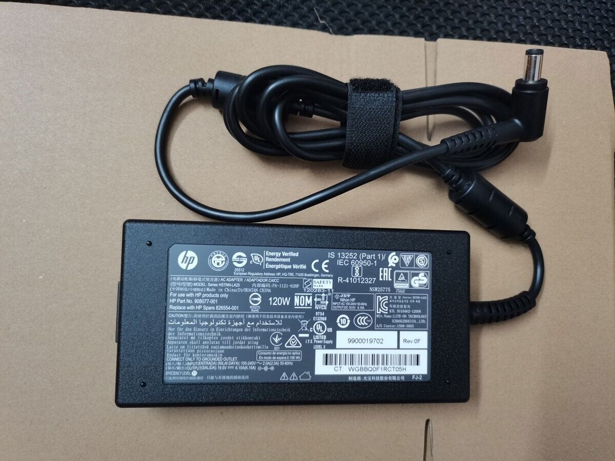NEW OEM 19.5V 6.15A 908077-001 For HP 120W 24-B223W 826554-001 Original Charger
