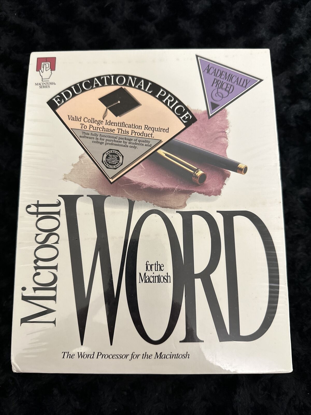 Vintage Microsoft Word 5.0 for Apple Macintosh Brand New SEALED
