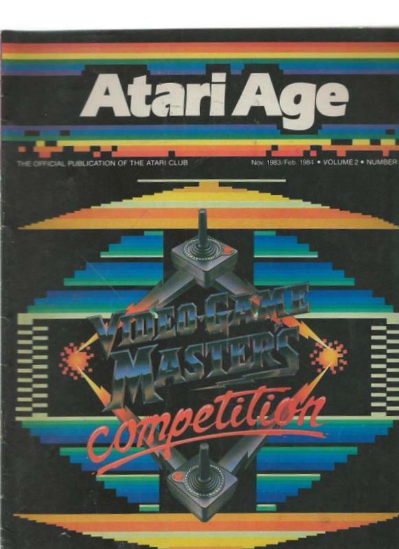 ORIGINAL Vintage Atari Age Magazine Nov 1983/Feb 1984 Vol 2 #4