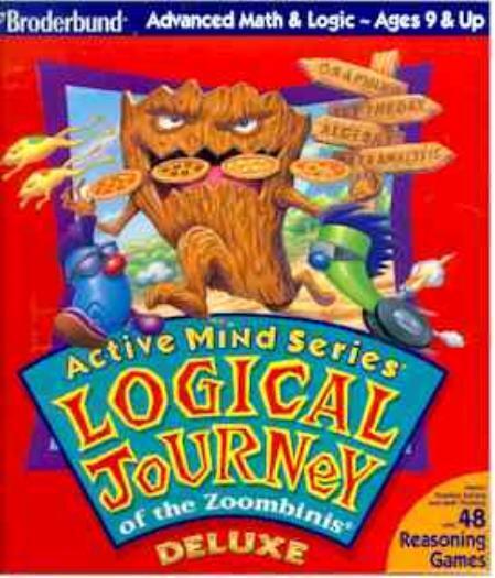 Logical Journey Of The Zoombinis Deluxe PC MAC CD learn math sorting puzzle game