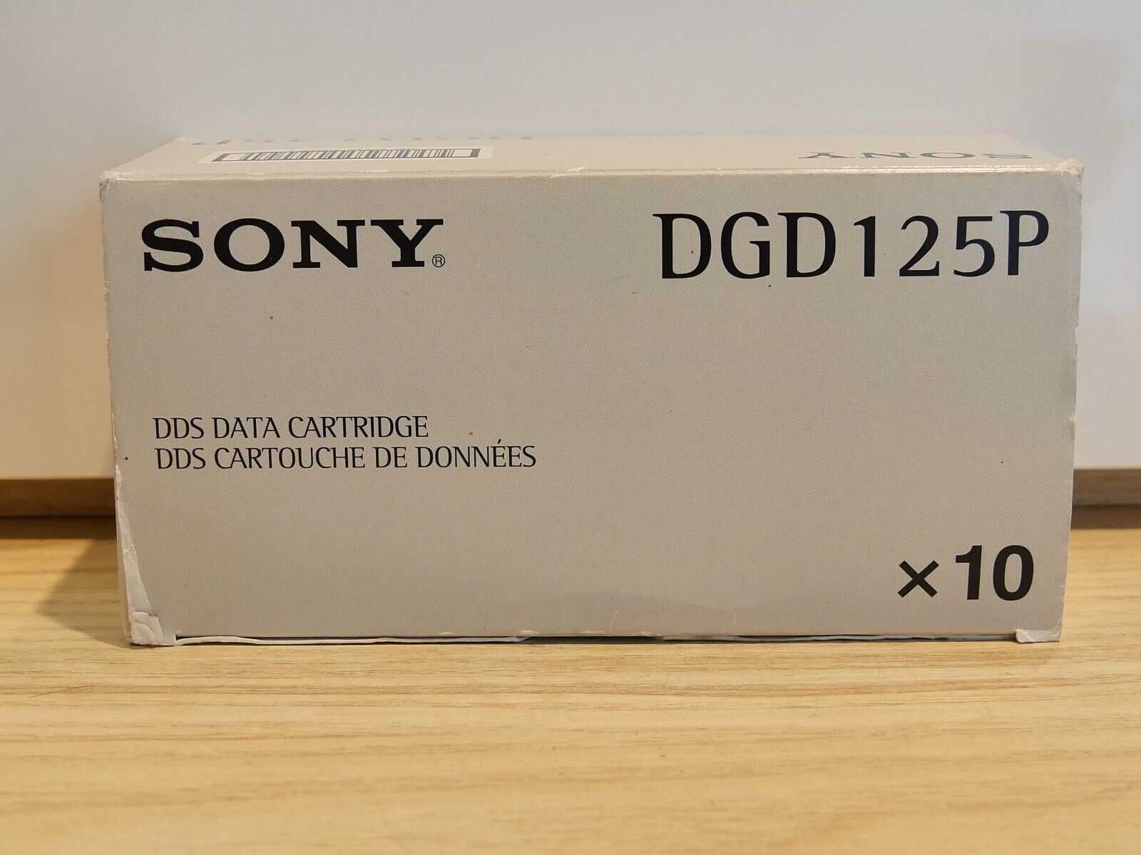 Sony DGD125P DDS-3 Data Catridges - Pack of 10 Sealed Cartridges