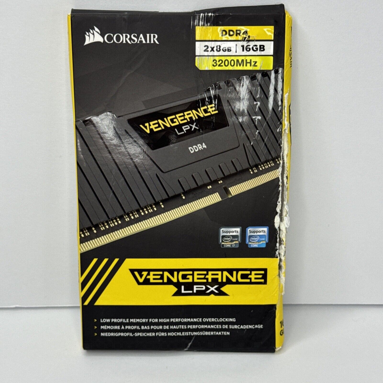 CORSAIR - Vengeance LPX CMK16GX4M2B3200C16 16GB (2PK X 8GB) 3200MHz DDR4 C16 ...
